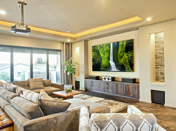 多功能电视柜-全屋定制联动